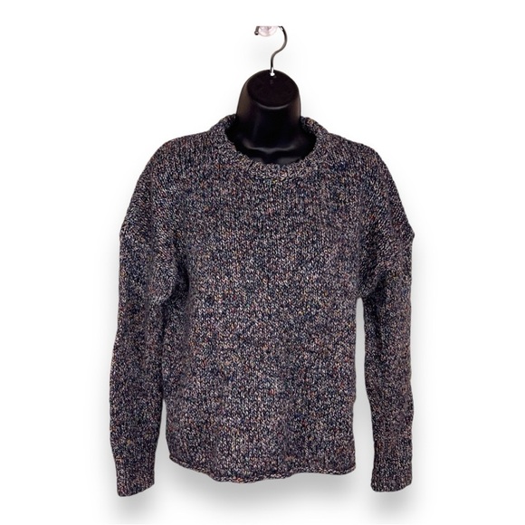 XS UNIVERSAL THREAD WOMENS SWEATER LONG SLEEVE KNIT COLORFUL WOOL BLEND - Picture 1 of 11
